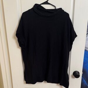 LOFT Black Short Sleeve Top